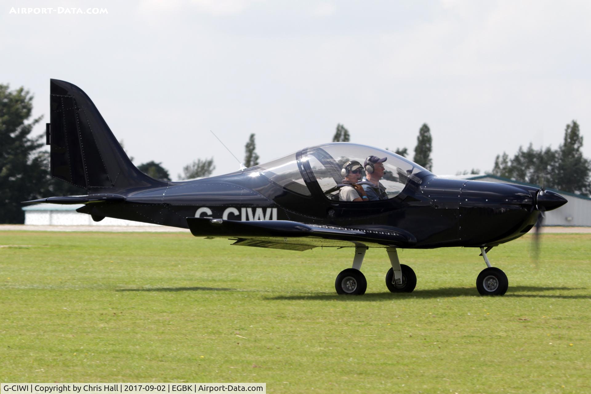 G-CIWI, 2015 Evektor EV-97 Eurostar SL C/N 2015-4227, LAA Rally 2017, Sywell