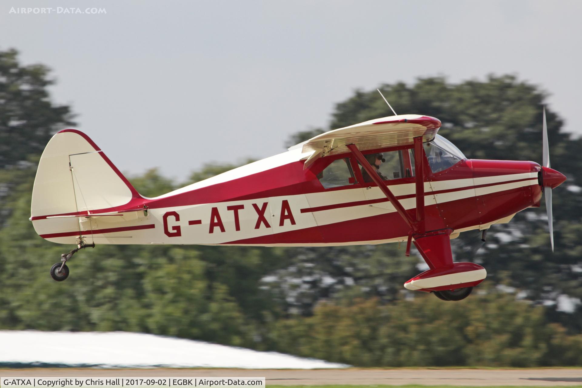 G-ATXA, 1956 Piper PA-22-150 Tri-Pacer C/N 22-3730, LAA Rally 2017, Sywell