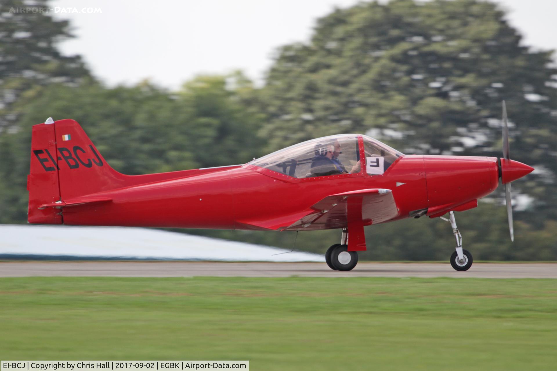 EI-BCJ, 1959 Aeromere F-8L Falco III C/N 204, LAA Rally 2017, Sywell