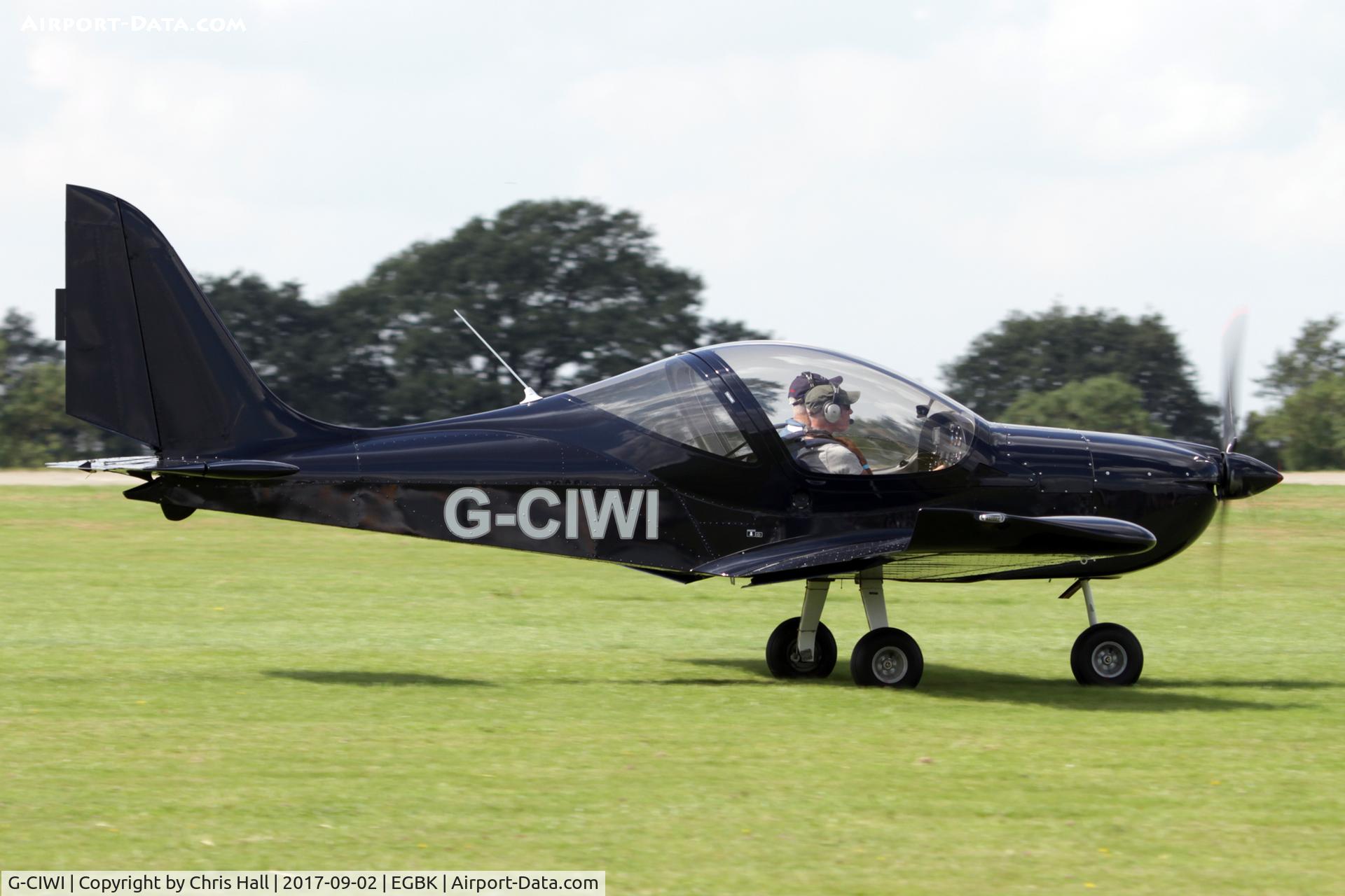 G-CIWI, 2015 Evektor EV-97 Eurostar SL C/N 2015-4227, LAA Rally 2017, Sywell