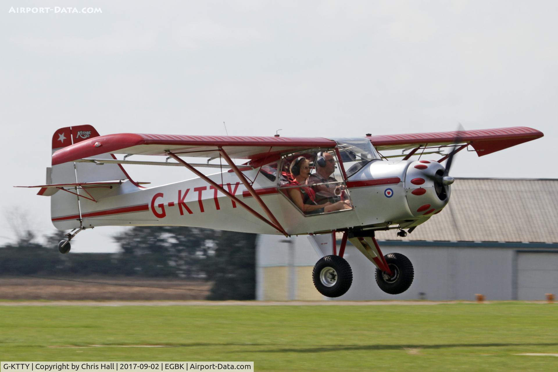 G-KTTY, 1994 Denney Kitfox Mk3 C/N PFA 172-12001, LAA Rally 2017, Sywell