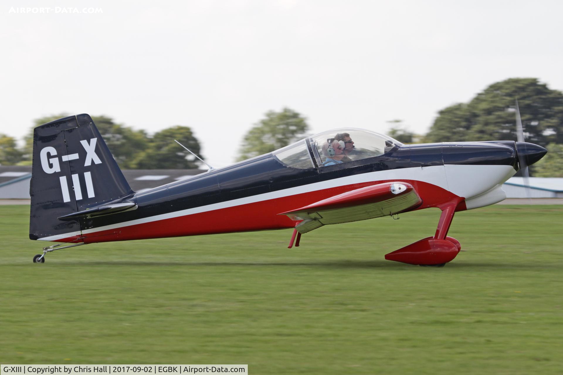 G-XIII, 2005 Vans RV-7 C/N PFA 323-14165, LAA Rally 2017, Sywell
