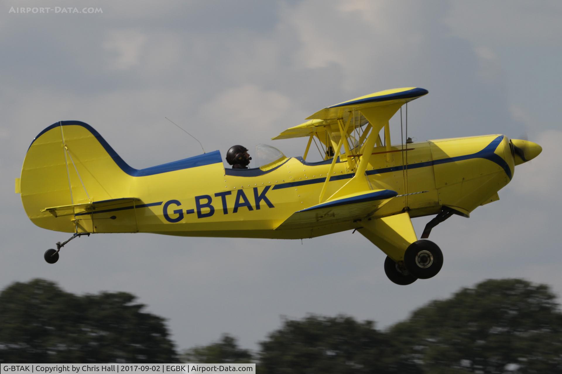 G-BTAK, 1983 EAA Acro Sport II C/N 1468, LAA Rally 2017, Sywell