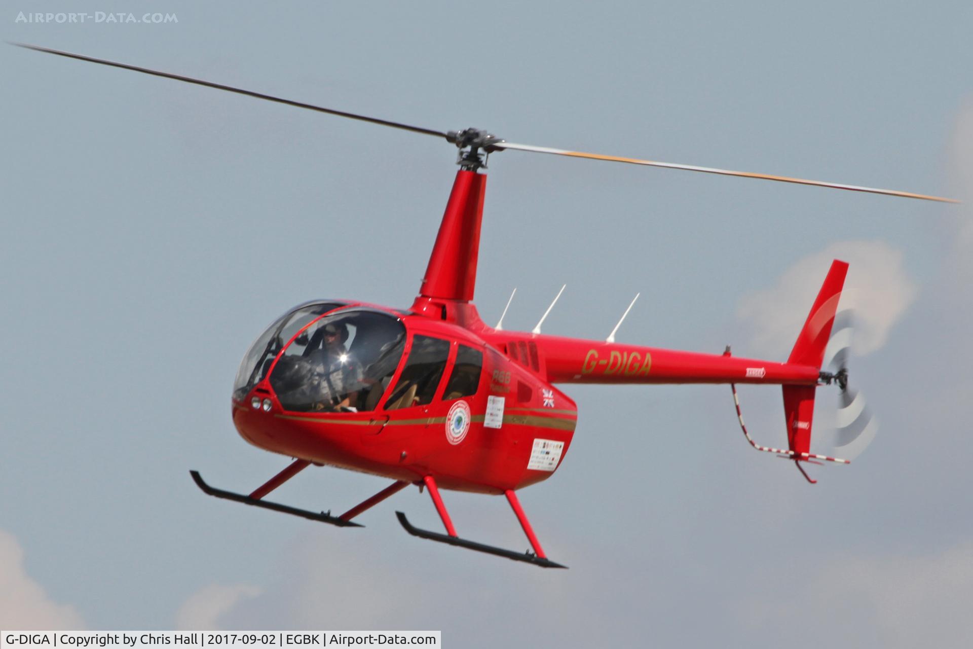 G-DIGA, 2011 Robinson R66 Turbine C/N 0031, LAA Rally 2017, Sywell