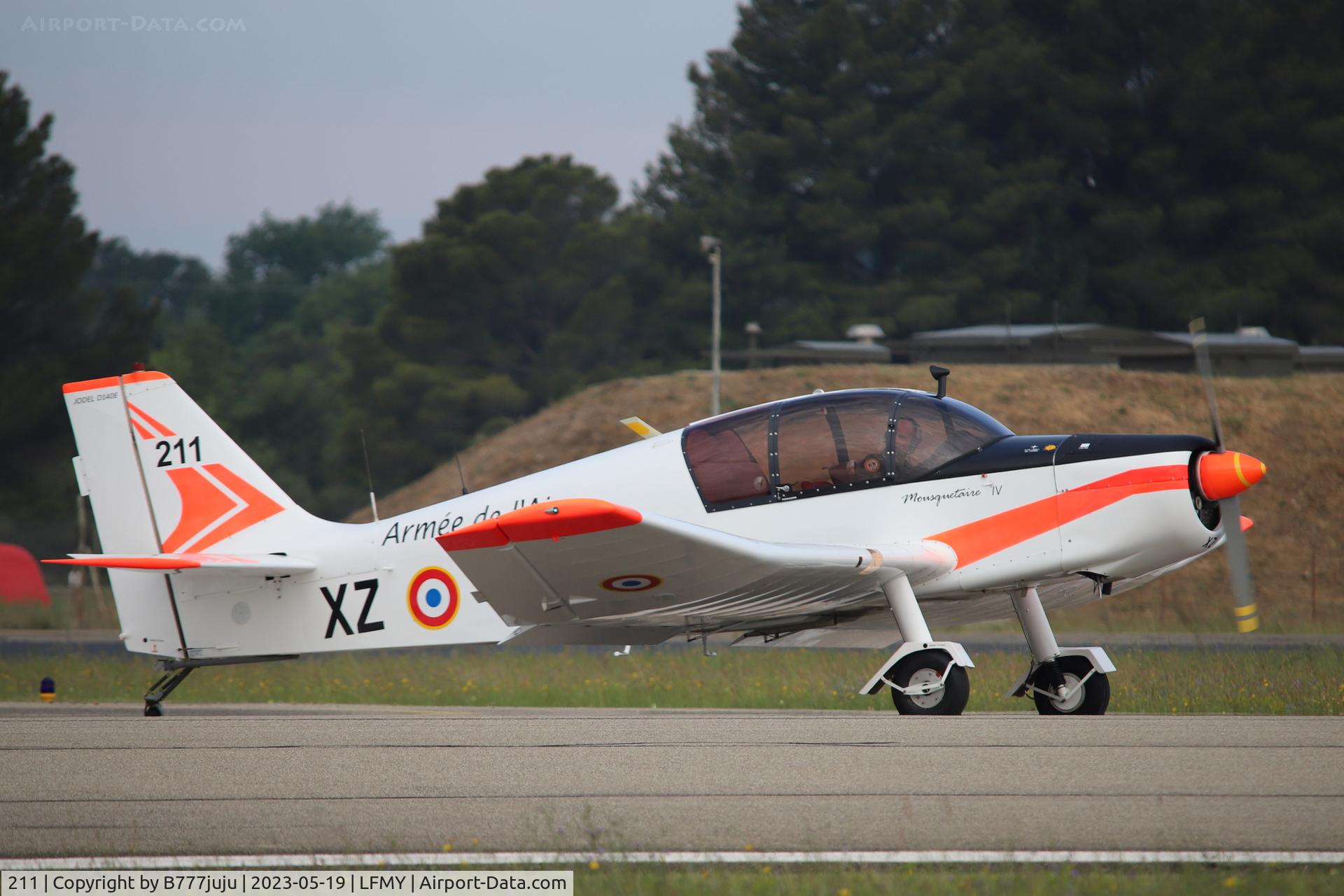 211, SAN Jodel D-140E Mousquetaire IV C/N 211, at Salon 2023