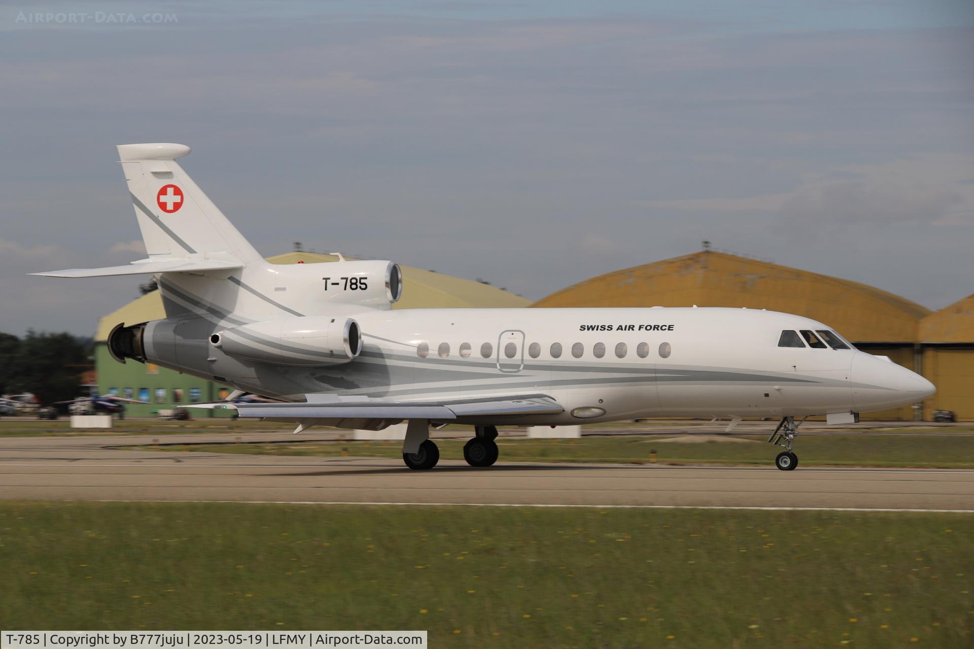 T-785, 2007 Dassault Falcon 900EX EASy II C/N 195, at Salon 2023