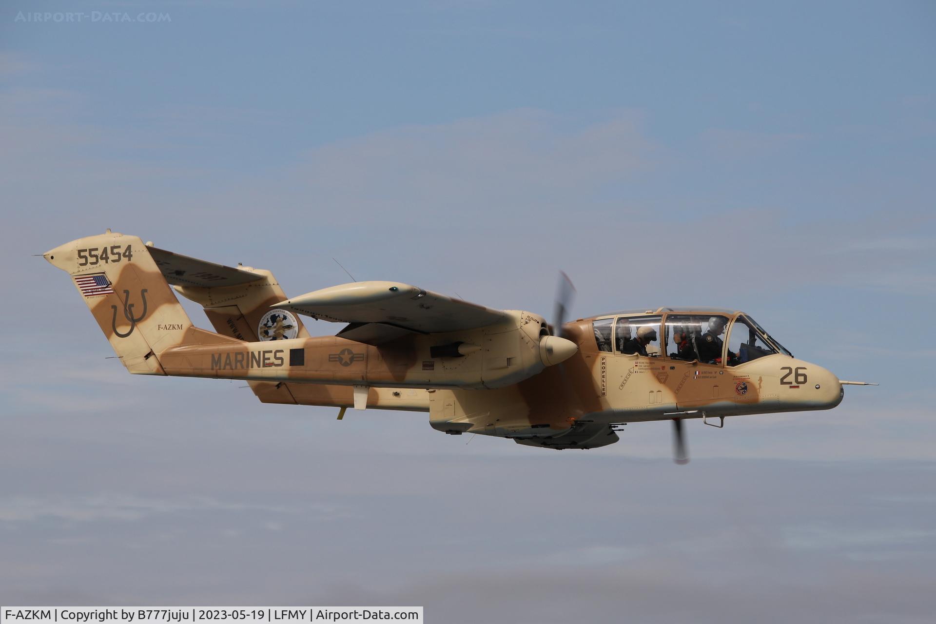 F-AZKM, 1971 North American OV-10B Bronco C/N 338-9 (305-65), at Salon 2023