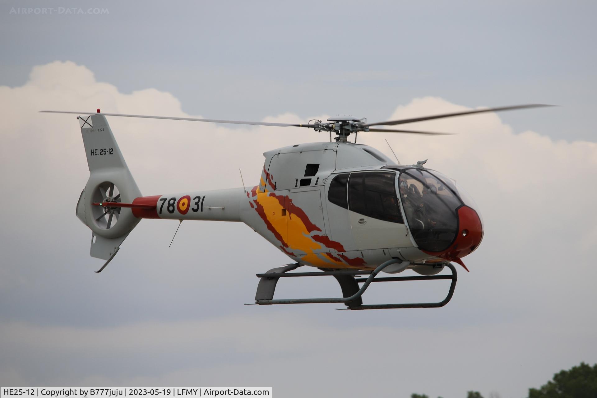 HE25-12, 2001 Eurocopter EC-120B Colibri C/N 1222, at Salon 2023