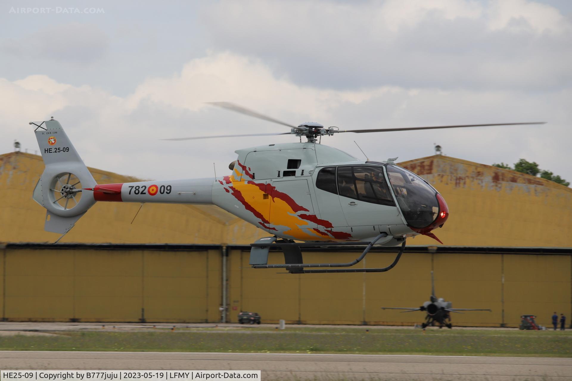 HE25-09, Eurocopter EC-120B Colibri C/N 1198, at Salon 2023
