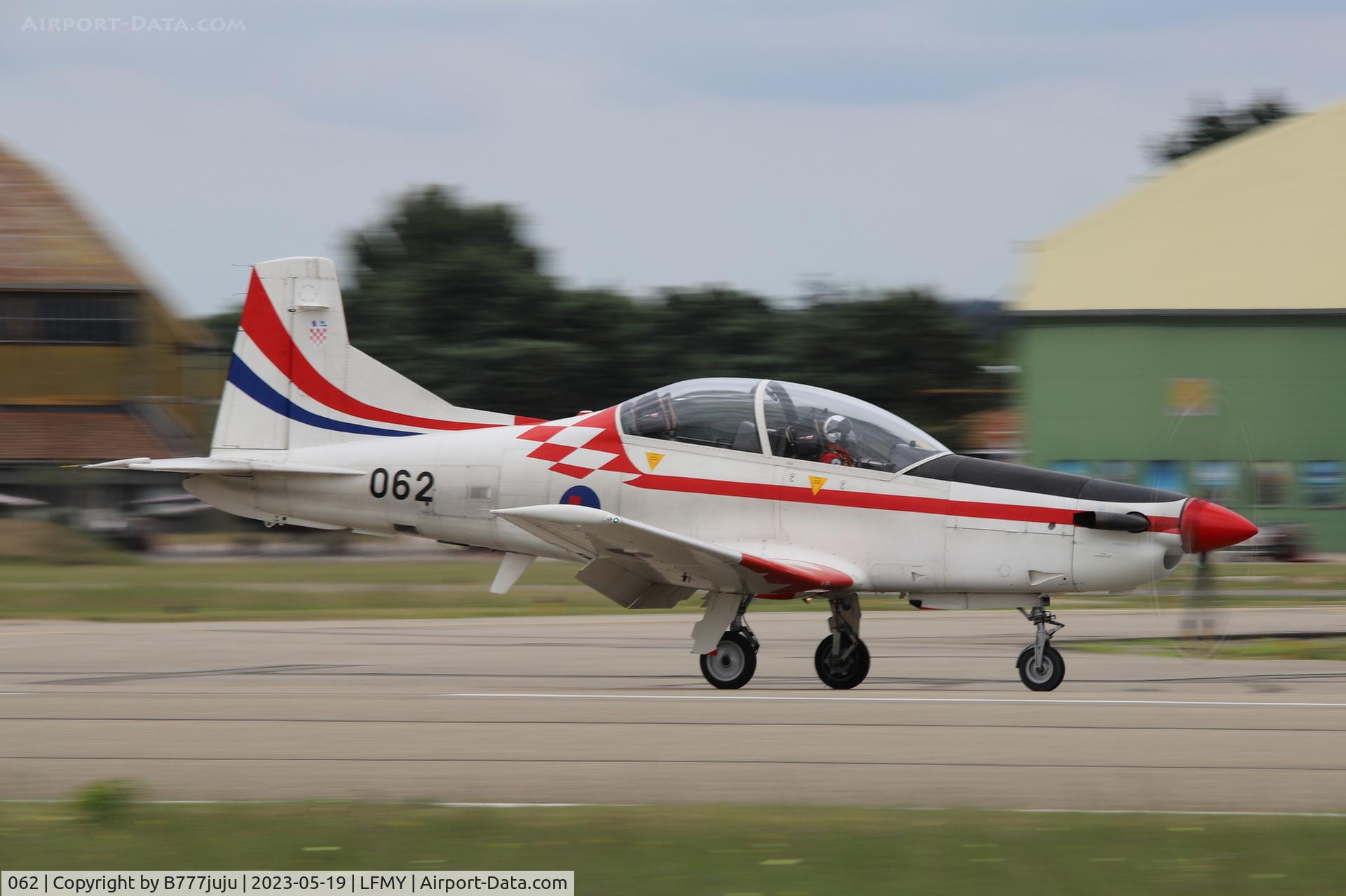 062, Pilatus PC-9M C/N 625, at Salon 2023
