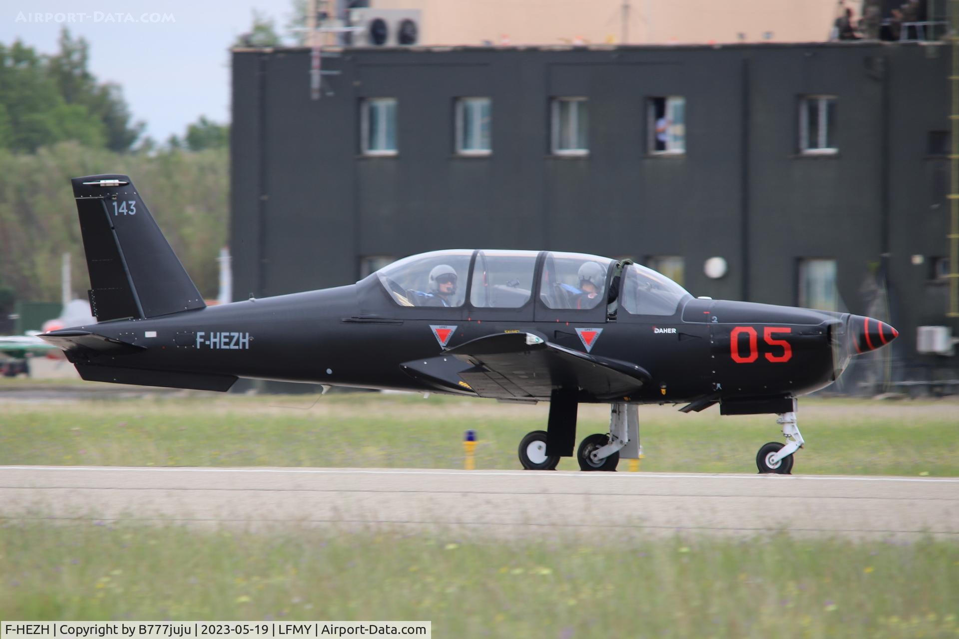 F-HEZH, Socata TB-30 Epsilon C/N 143, at Salon 2023