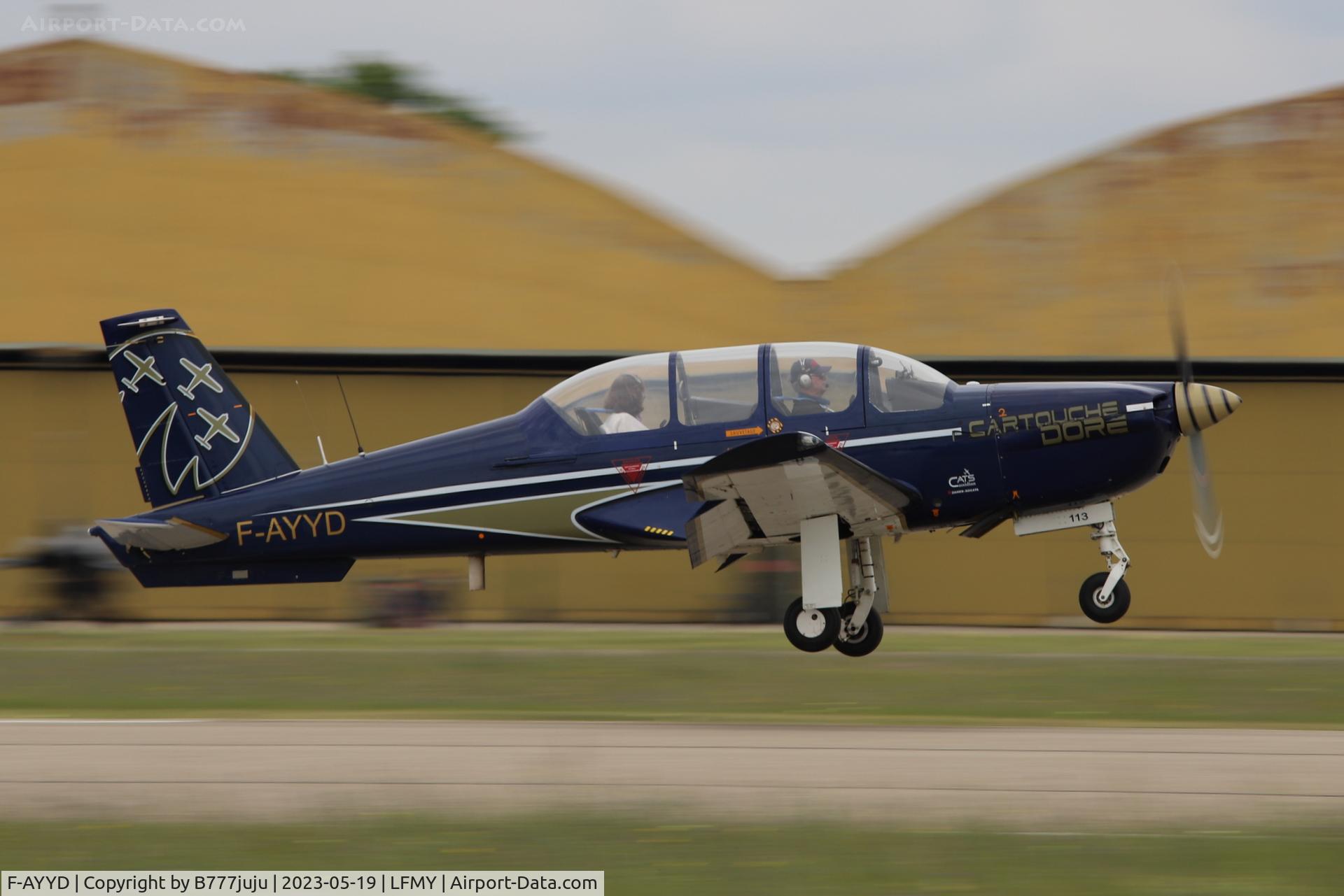 F-AYYD, Socata TB-30 Epsilon C/N 113, at Salon 2023
