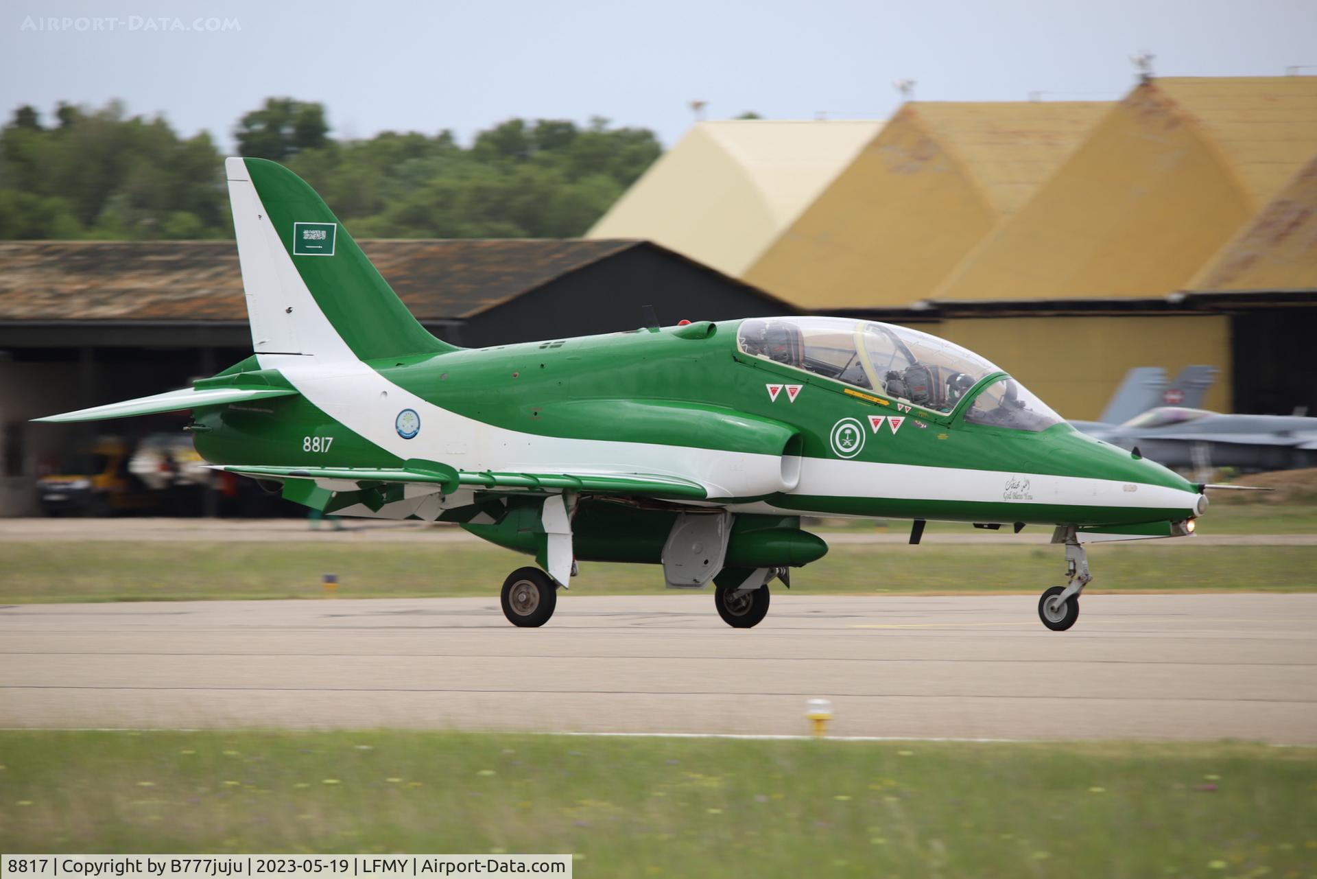 8817, British Aerospace Hawk 65A C/N 6Y002, at Salon 2023