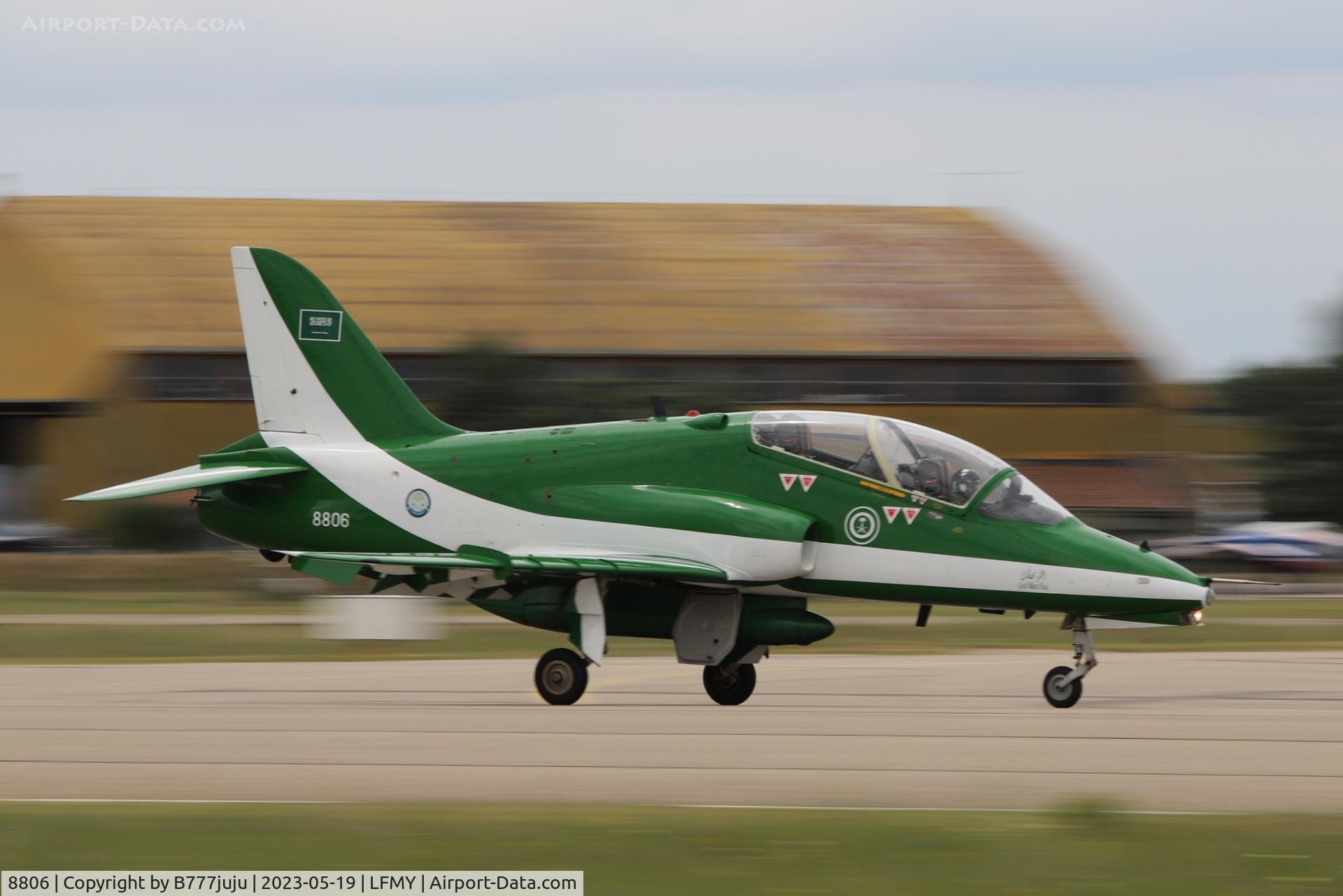 8806, British Aerospace Hawk 65A C/N 6Y020, at Salon 2023