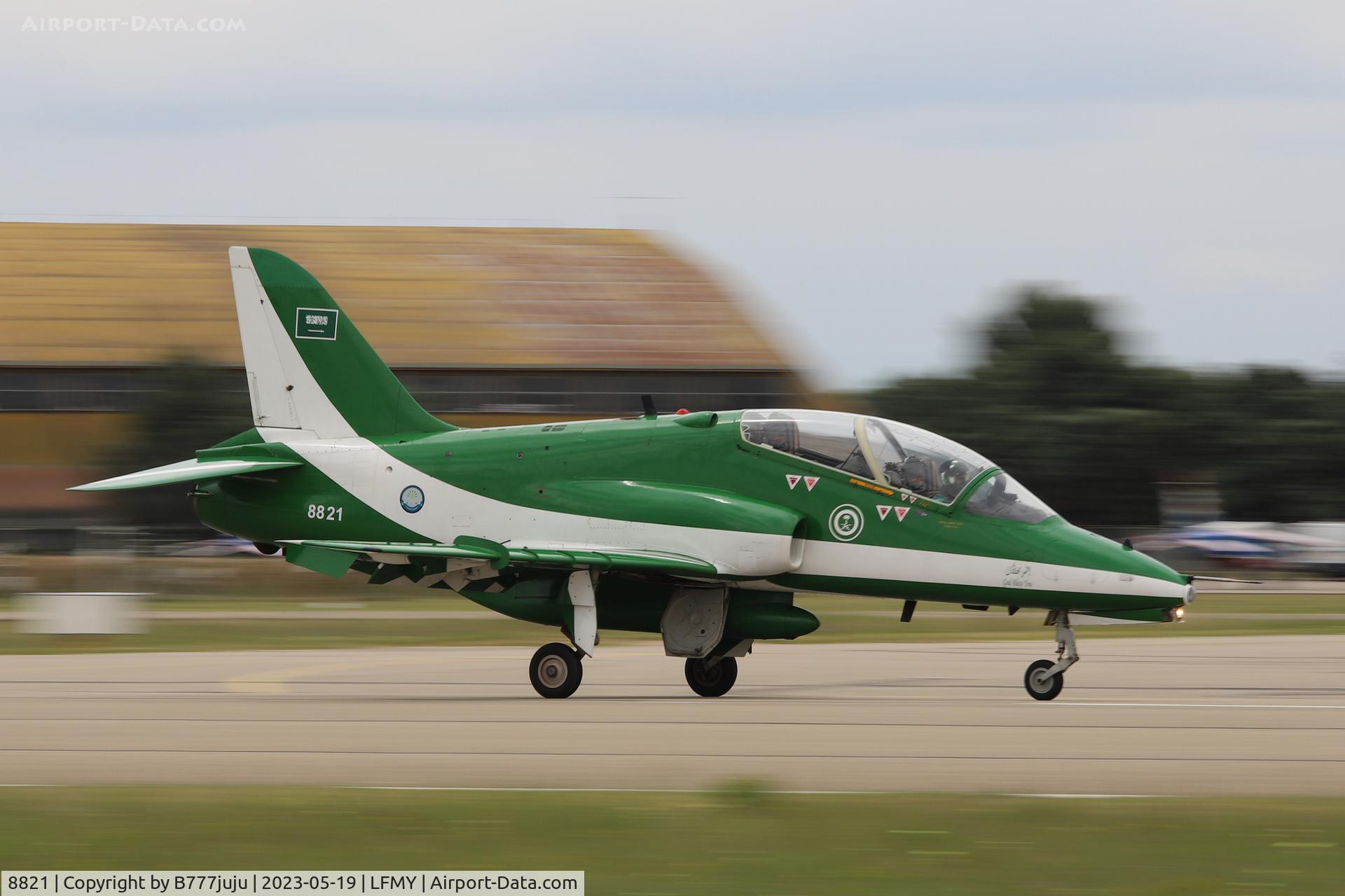 8821, British Aerospace Hawk 65A C/N 6Y012, at Salon 2023
