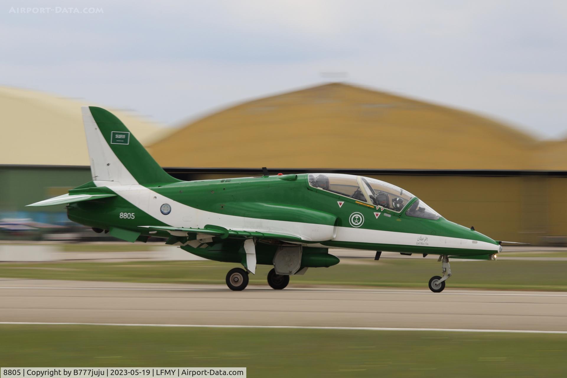 8805, British Aerospace Hawk 65A C/N 6Y019, at Salon 2023