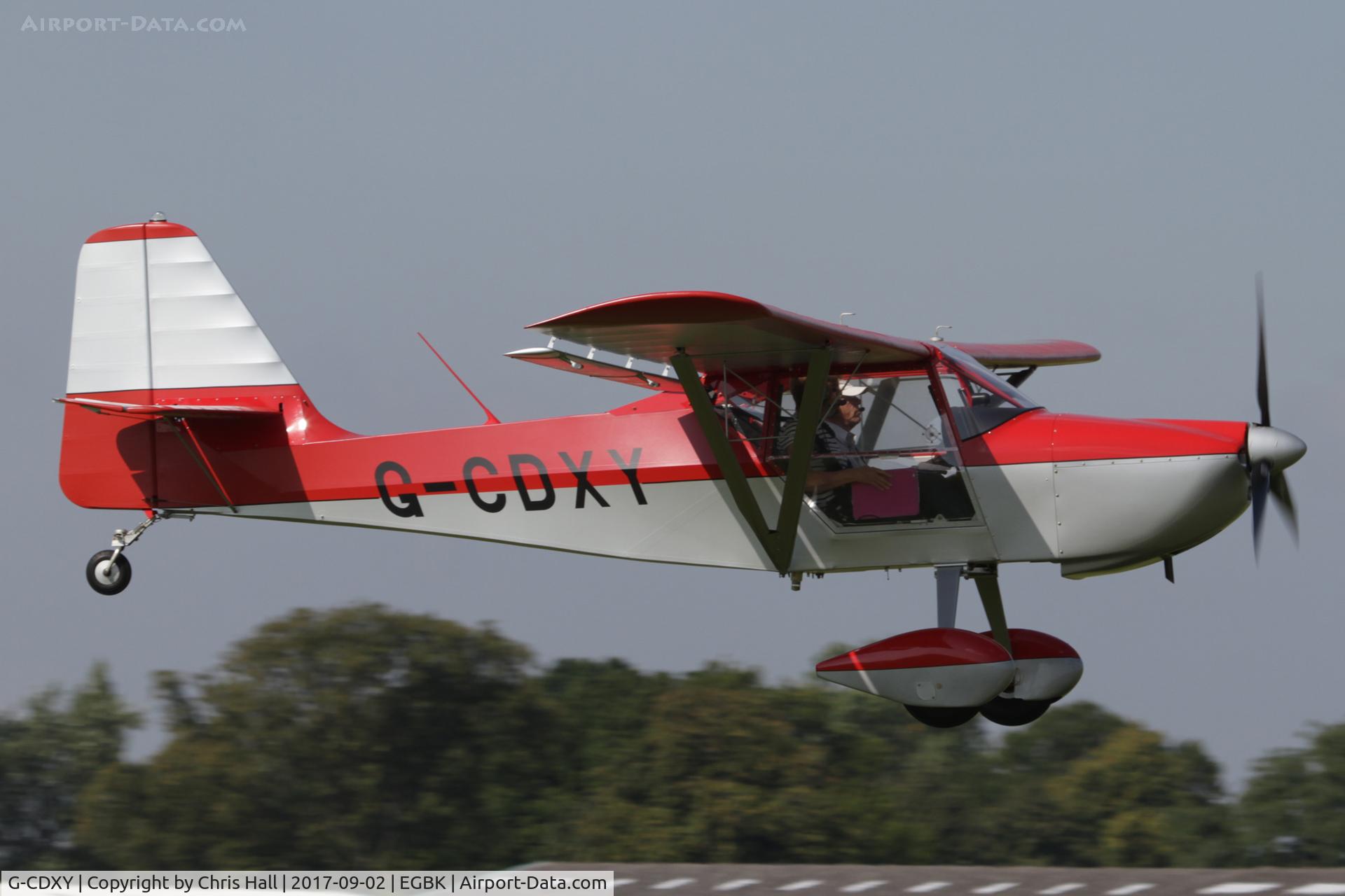 G-CDXY, 2007 Skystar Kitfox Series 7 C/N PFA 172D-14112, LAA Rally 2017, Sywell