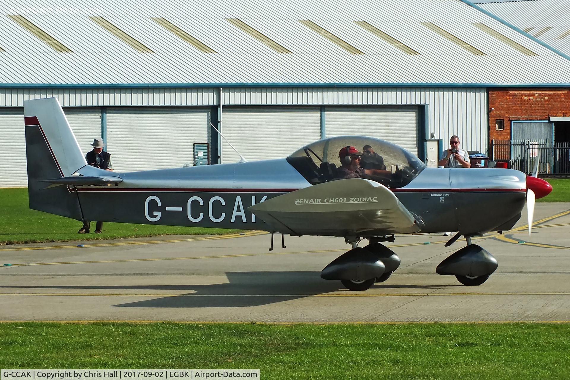 G-CCAK, 2002 Zenair CH-601HD C/N PFA 162-13469, LAA Rally 2017, Sywell