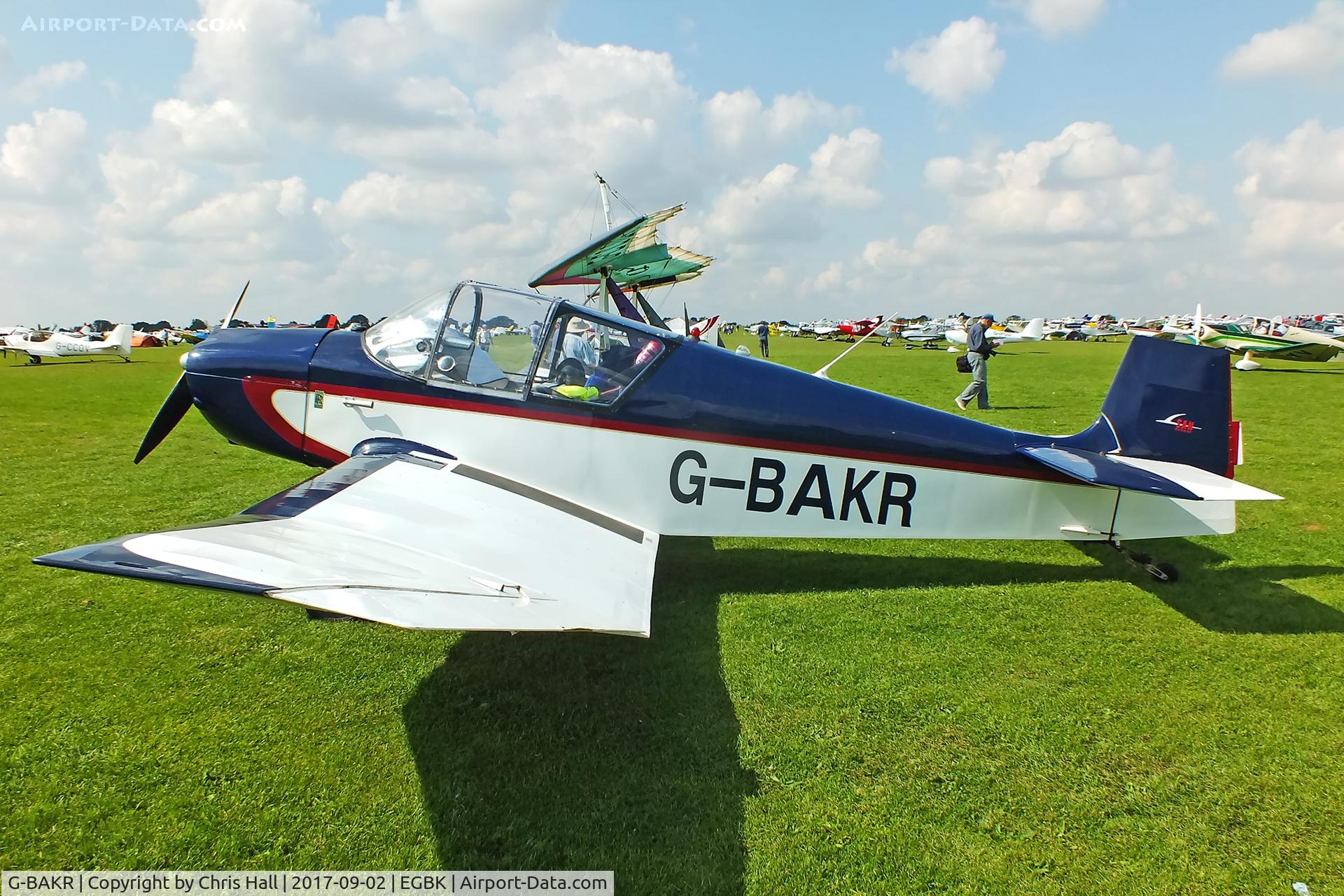G-BAKR, 1958 SAN Jodel D-117 C/N 814, LAA Rally 2017, Sywell