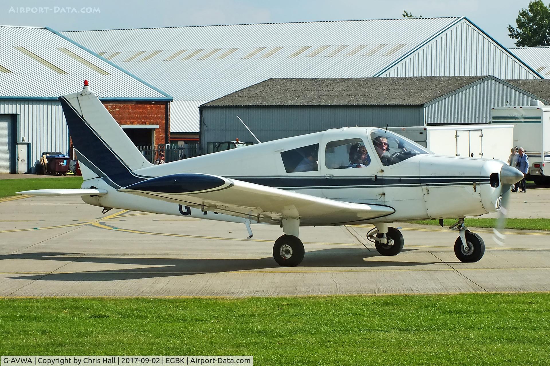 G-AVWA, 1967 Piper PA-28-140 Cherokee C/N 28-23660, LAA Rally 2017, Sywell