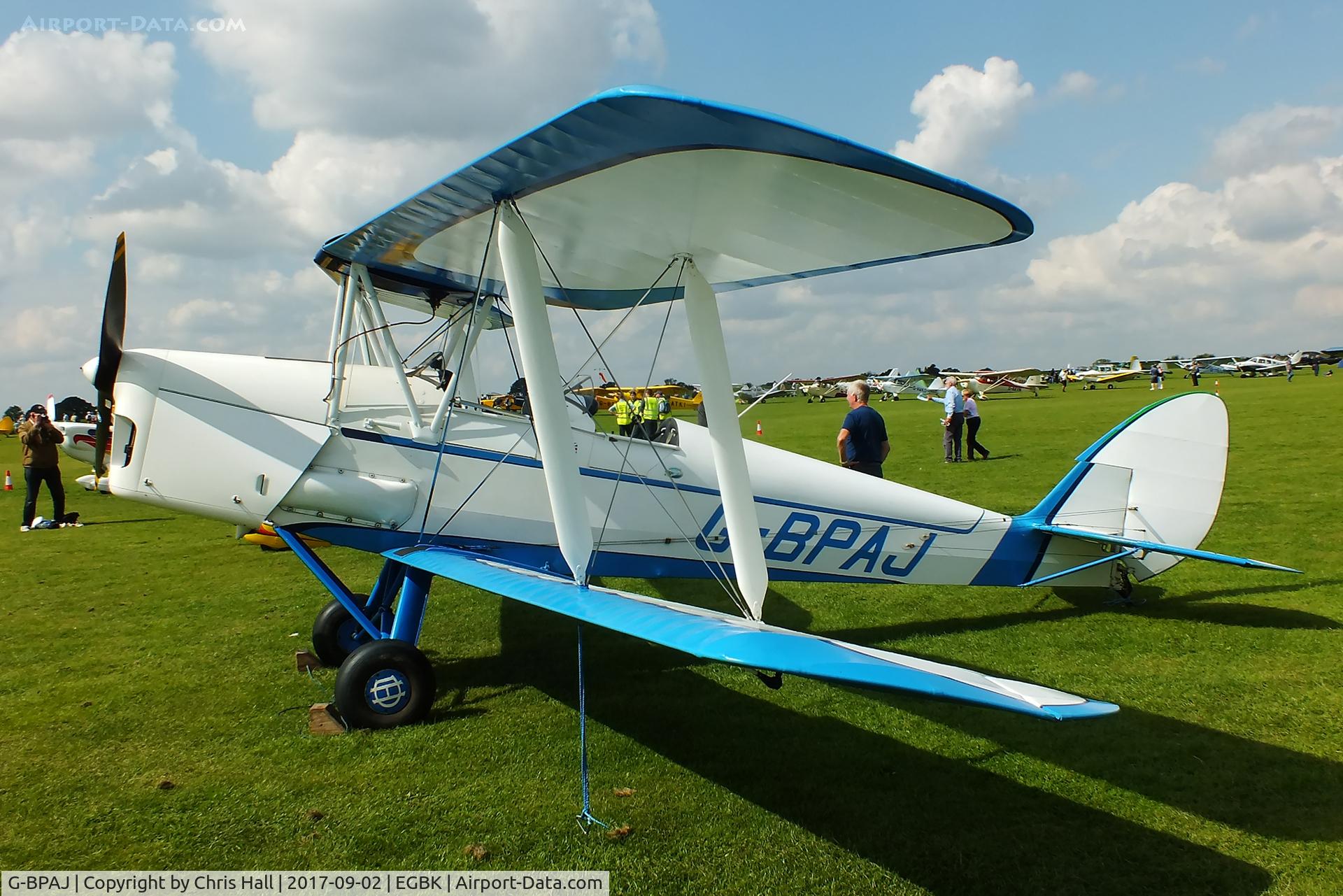 G-BPAJ, 1940 De Havilland DH-82A Tiger Moth II C/N 83472, LAA Rally 2017, Sywell