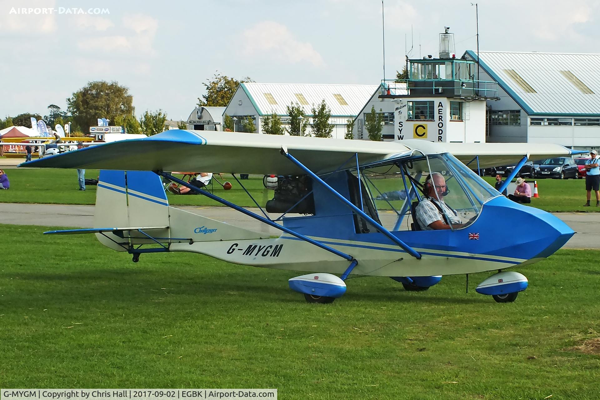 G-MYGM, 1993 Quad City Challenger II UK C/N PFA 177-12261, LAA Rally 2017, Sywell