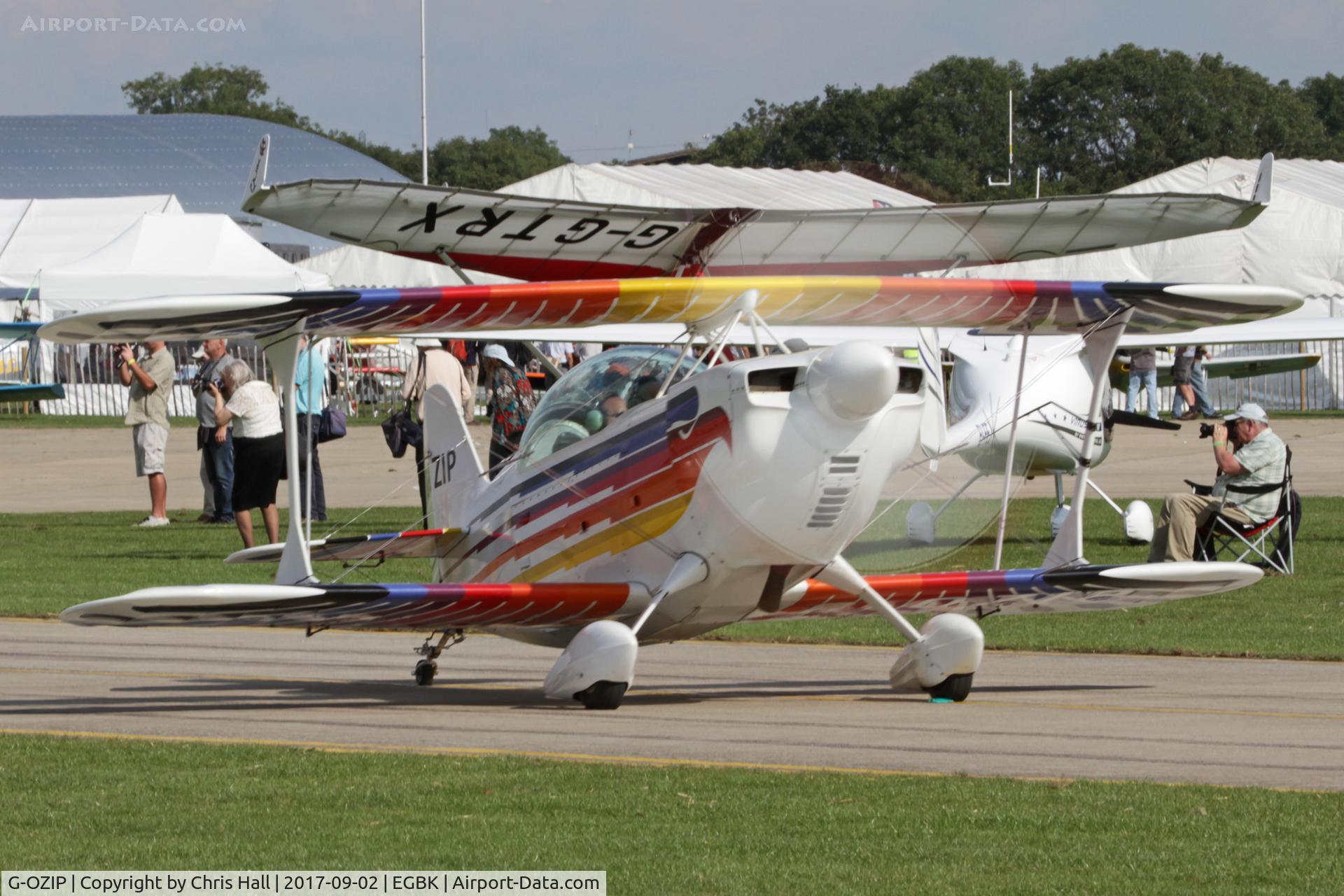 G-OZIP, 2007 Christen Eagle II C/N 249, LAA Rally 2017, Sywell