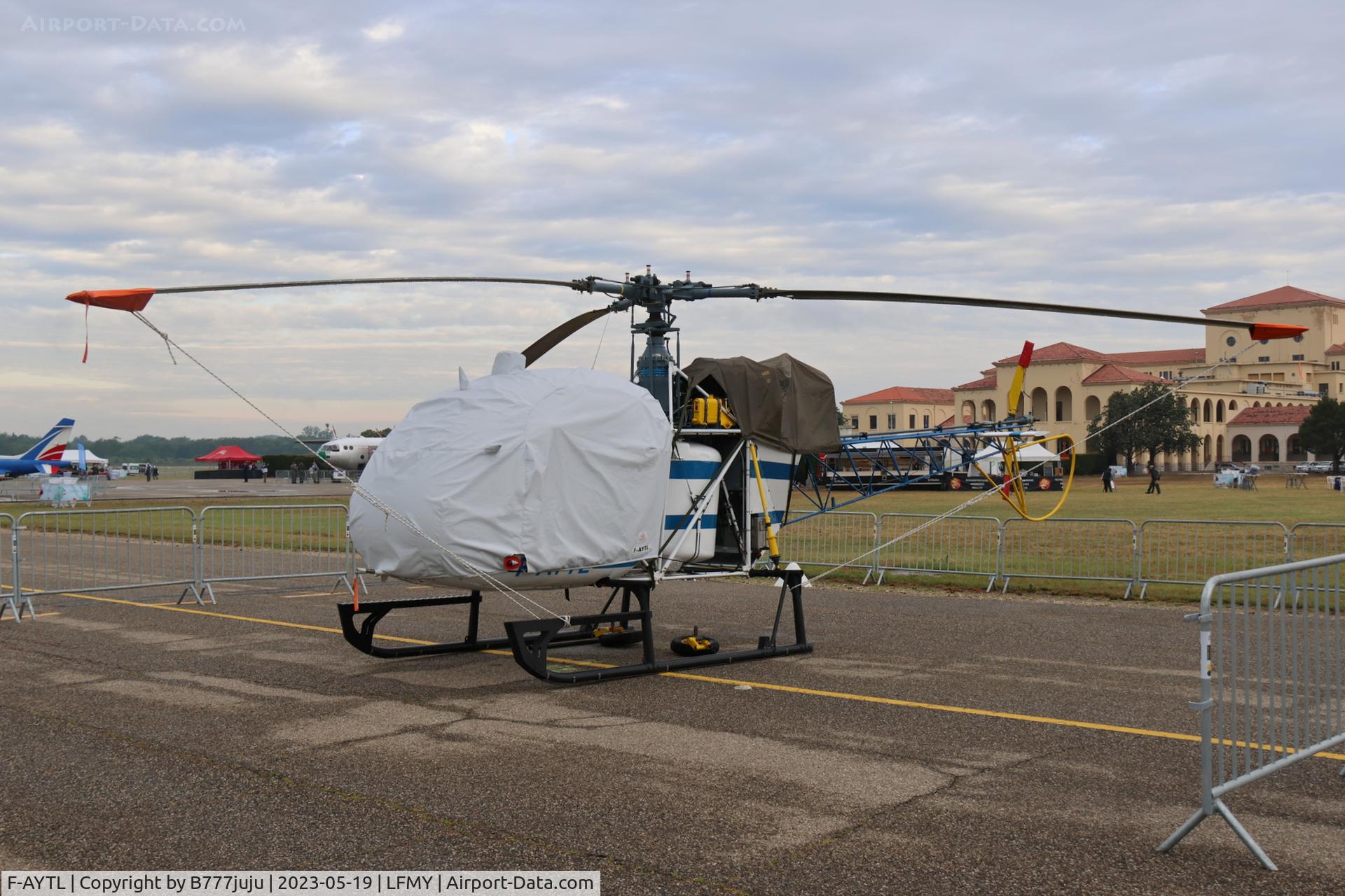 F-AYTL, Eurocopter SE-313B Alouette II C/N 1073, at Salon 2023