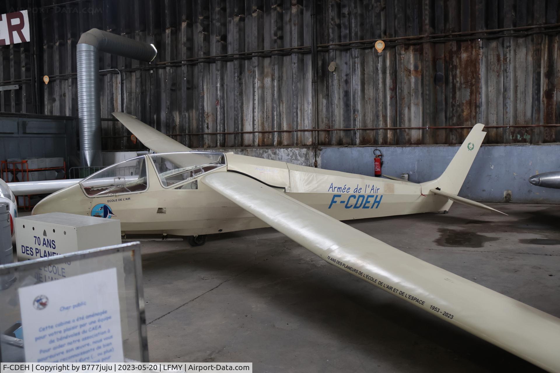 F-CDEH, Wassmer WA-30 Bijave C/N 172, at Salon 2023