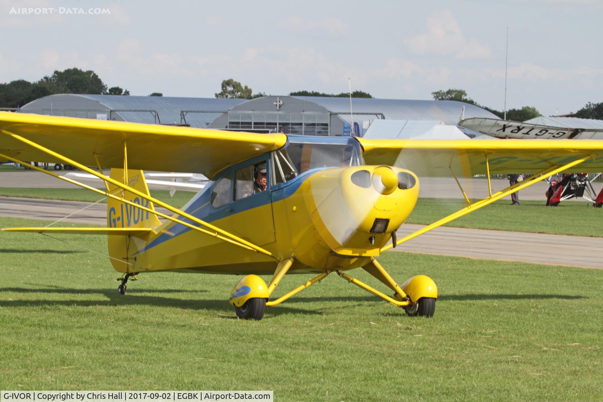 G-IVOR, 1946 Aeronca 11AC Chief Chief C/N 11AC-1035, LAA Rally 2017, Sywell