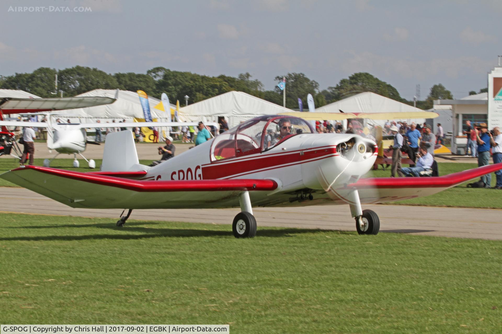 G-SPOG, 1962 SAN Jodel DR-1050 Ambassadeur C/N 155, LAA Rally 2017, Sywell