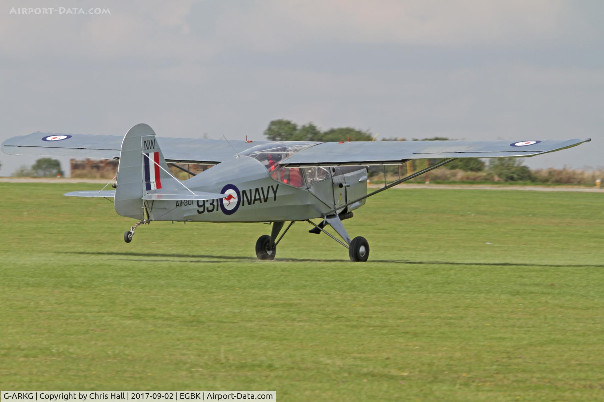 G-ARKG, 1952 Auster J-5G Autocar C/N 3061, LAA Rally 2017, Sywell
