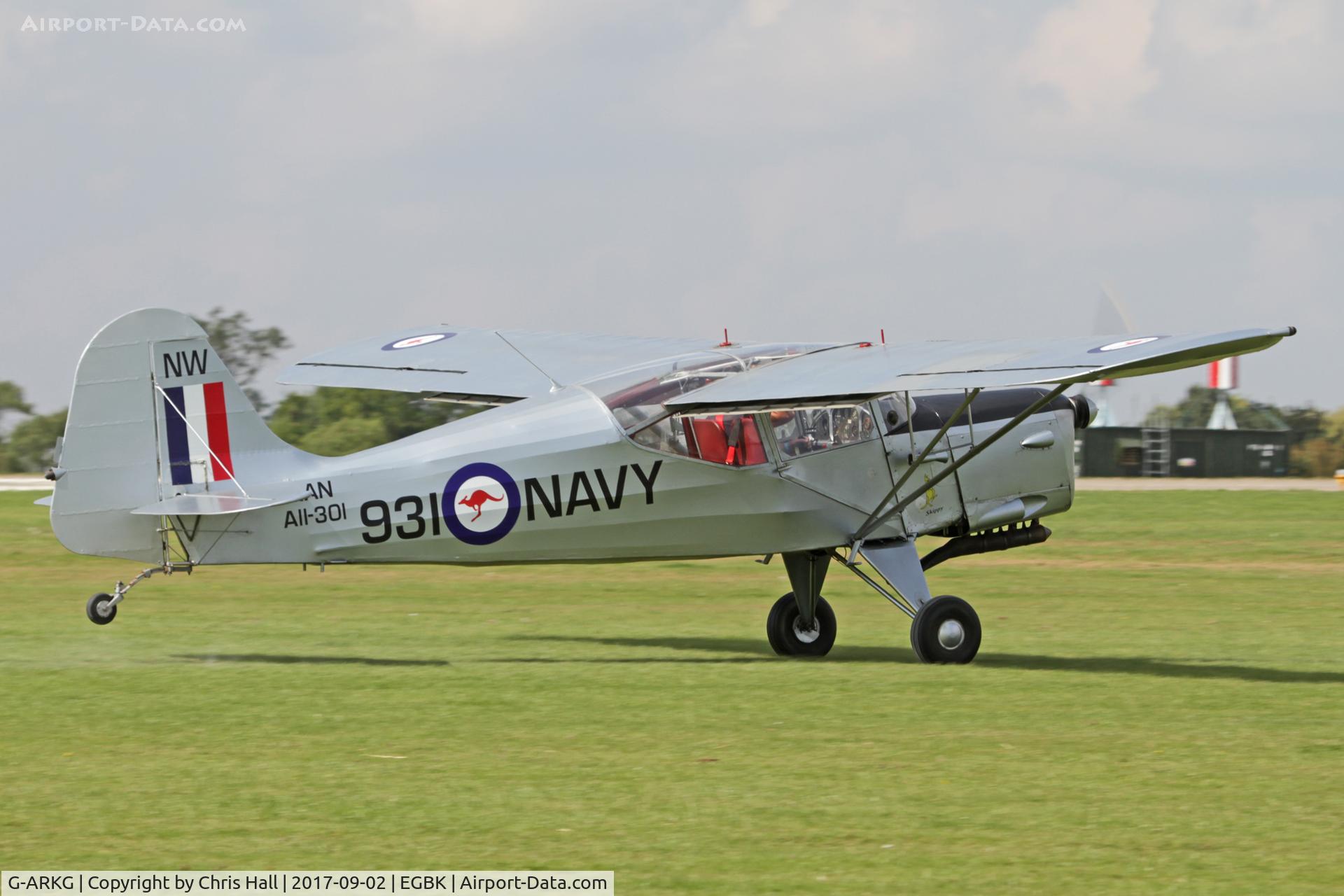 G-ARKG, 1952 Auster J-5G Autocar C/N 3061, LAA Rally 2017, Sywell