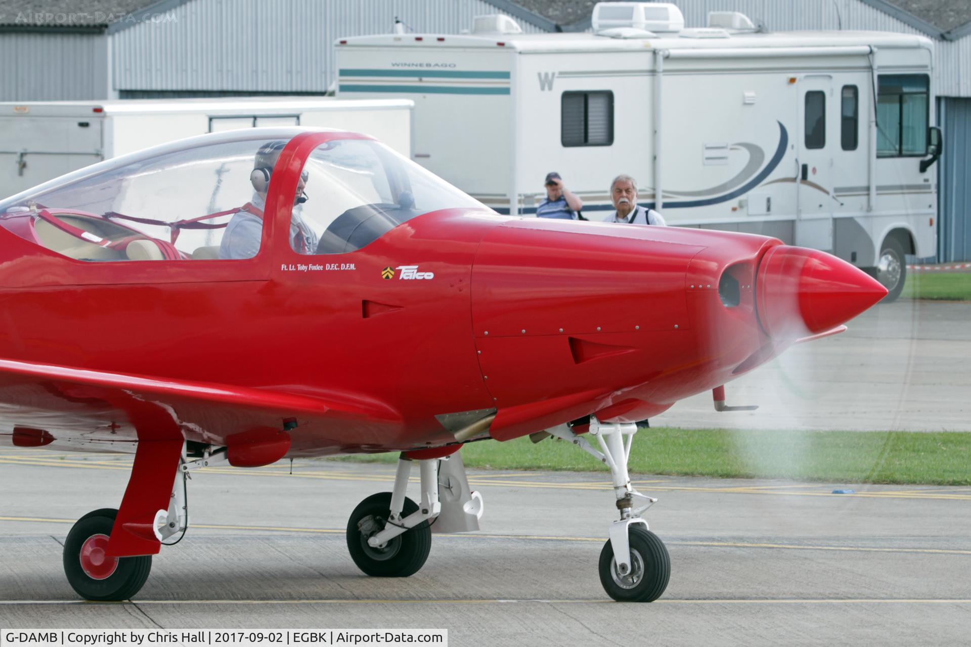 G-DAMB, 2007 Sequoia F-8L Falco C/N PFA 100-12153, LAA Rally 2017, Sywell