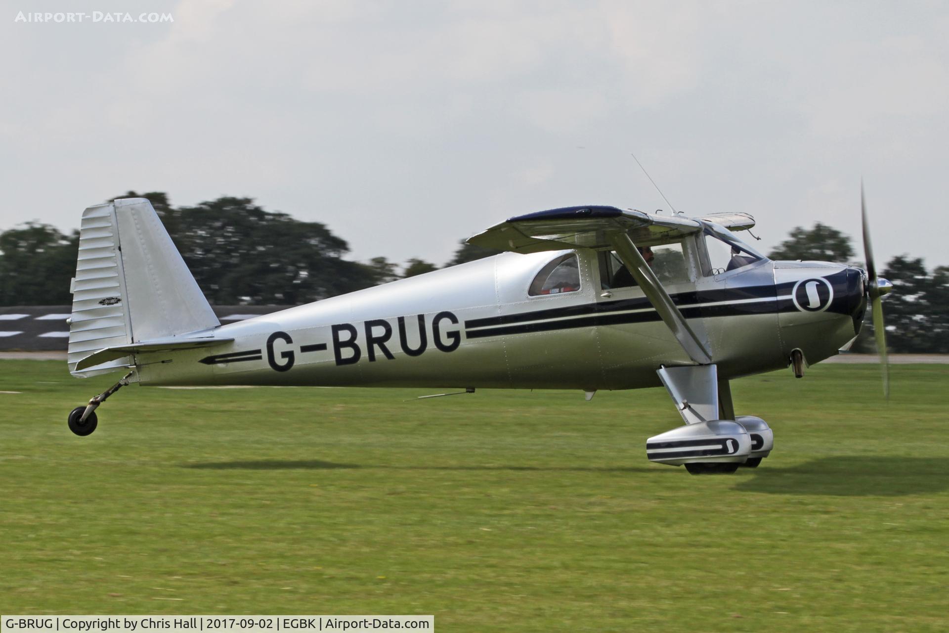 G-BRUG, 1946 Luscombe 8E Silvaire C/N 4462, LAA Rally 2017, Sywell