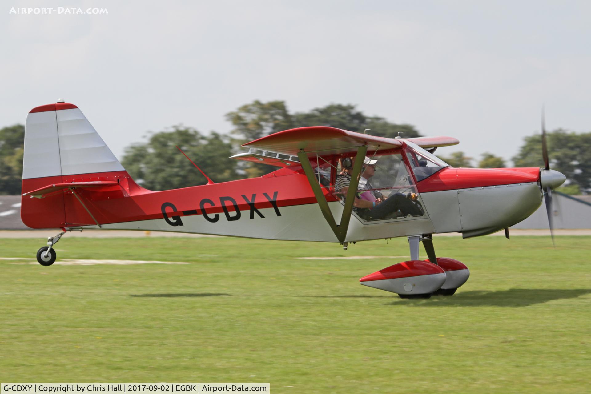 G-CDXY, 2007 Skystar Kitfox Series 7 C/N PFA 172D-14112, LAA Rally 2017, Sywell