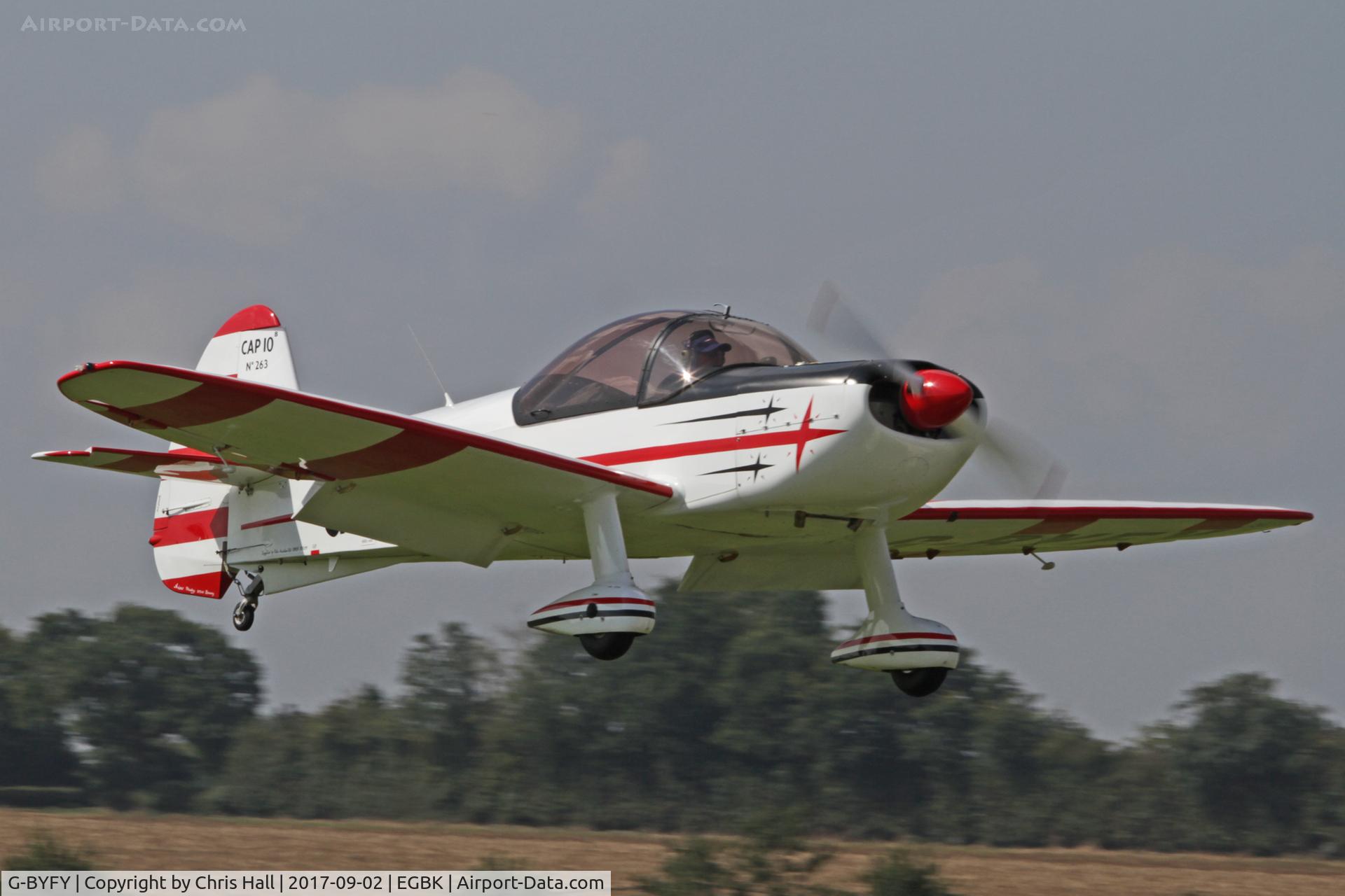 G-BYFY, 1992 Mudry CAP-10B C/N 263, LAA Rally 2017, Sywell