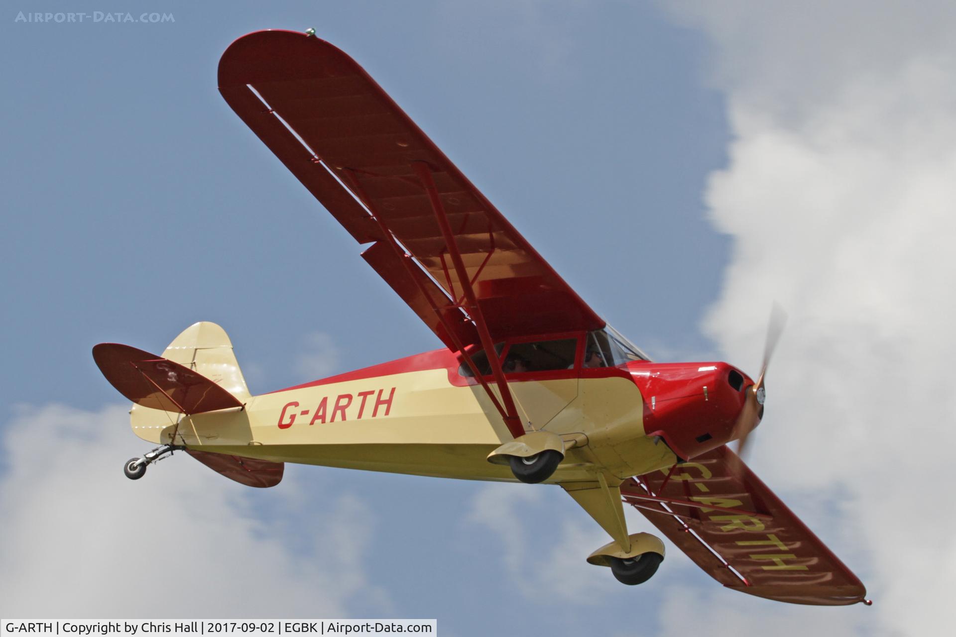 G-ARTH, 1947 Piper PA-12 Super Cruiser C/N 12-3278, LAA Rally 2017, Sywell