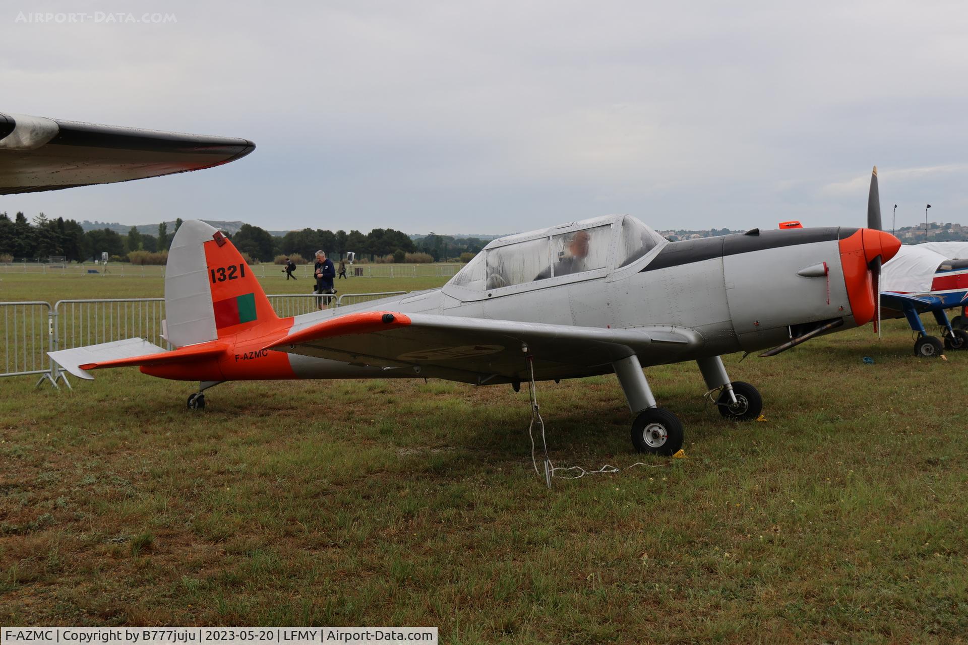F-AZMC, 1955 OGMA DHC-1 Chipmunk T.20 C/N OGMA-11, at Salon 2023
