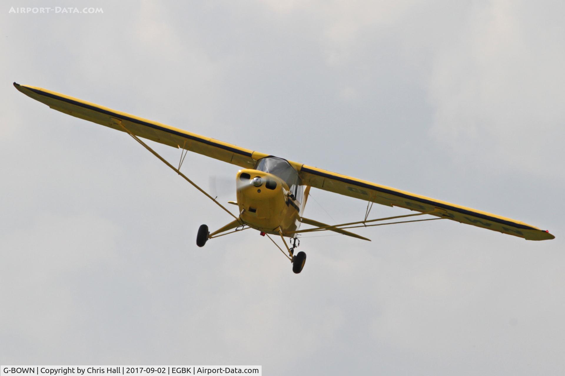 G-BOWN, 1947 Piper PA-12 Super Cruiser C/N 12-1912, LAA Rally 2017, Sywell