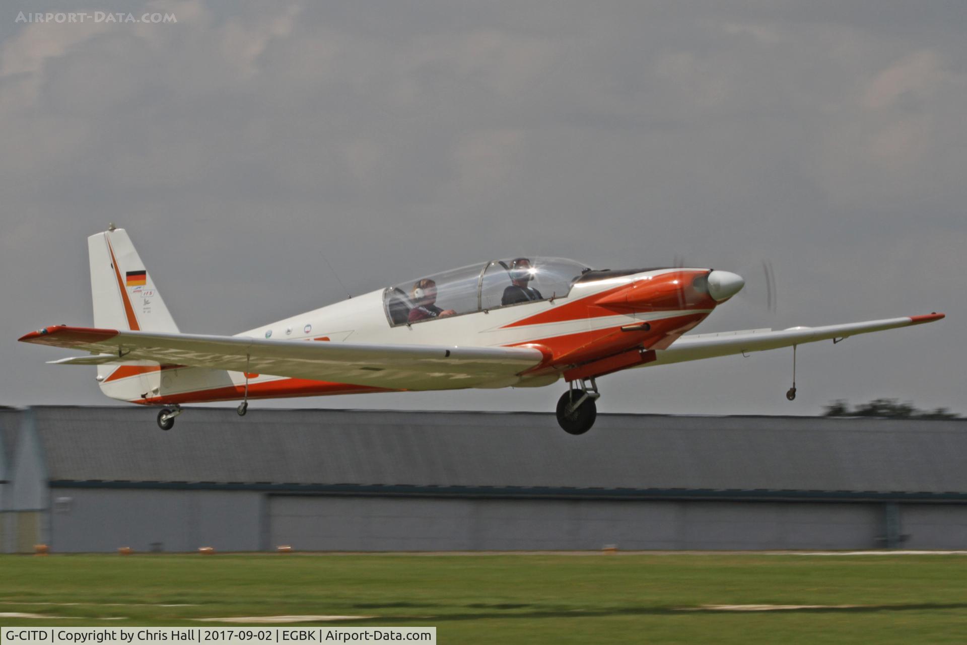 G-CITD, 1972 Sportavia-Putzer Fournier RF-4D C/N 5115, LAA Rally 2017, Sywell