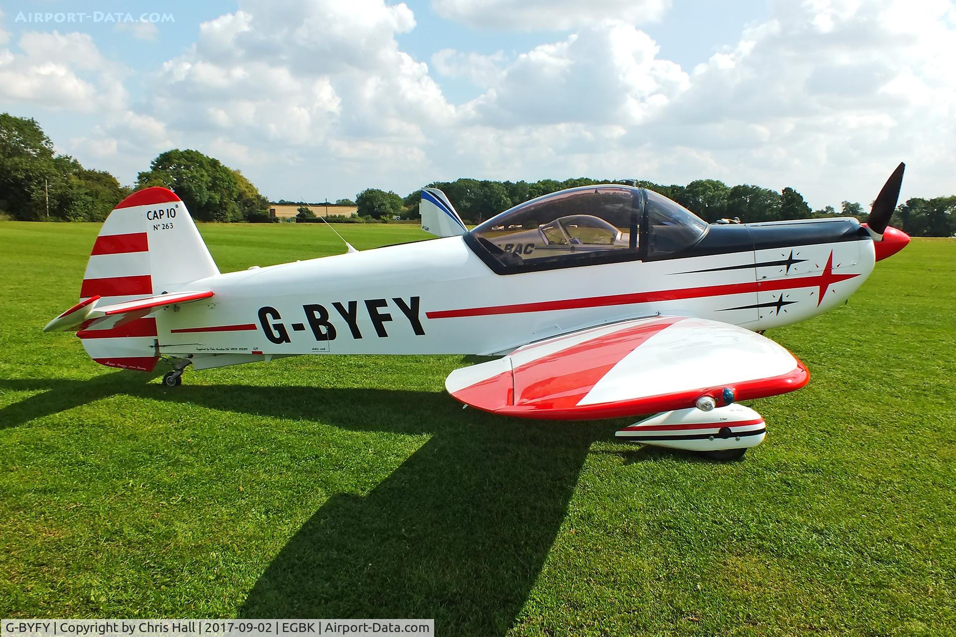 G-BYFY, 1992 Mudry CAP-10B C/N 263, LAA Rally 2017, Sywell