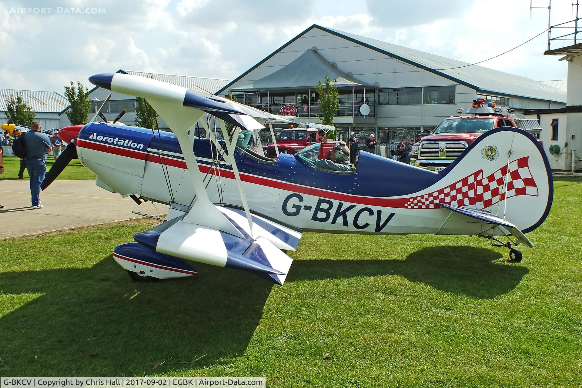 G-BKCV, 1990 EAA Acro Sport II C/N PFA 072A-10776, LAA Rally 2017, Sywell