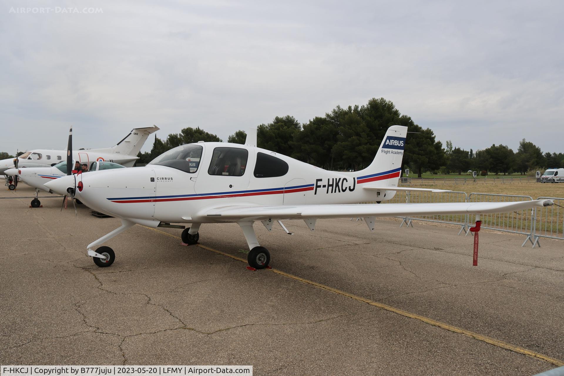 F-HKCJ, Cirrus SR20 C/N 2190, at Salon 2023