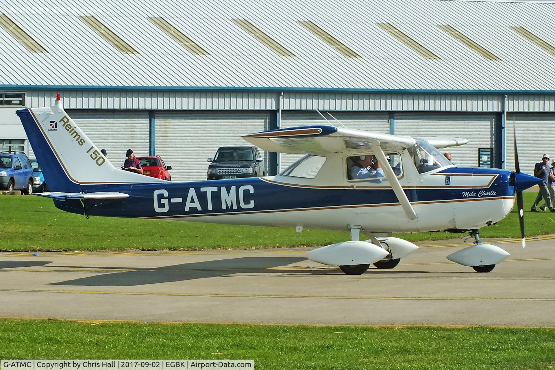 G-ATMC, 1966 Reims Cessna F150F C/N 0020, LAA Rally 2017, Sywell