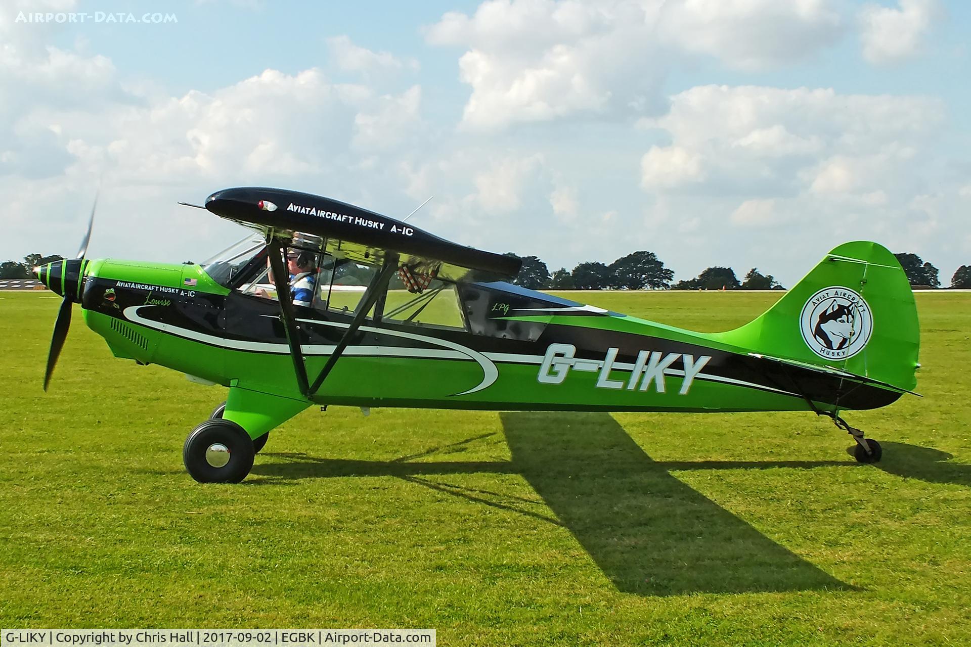 G-LIKY, 2015 Aviat A-1C-180 Husky C/N 3254, LAA Rally 2017, Sywell