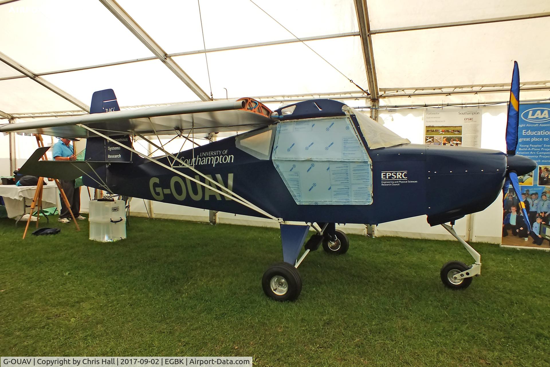 G-OUAV, 2017 TLAC Sherwood Scout C/N LAA 345-15480, LAA Rally 2017, Sywell