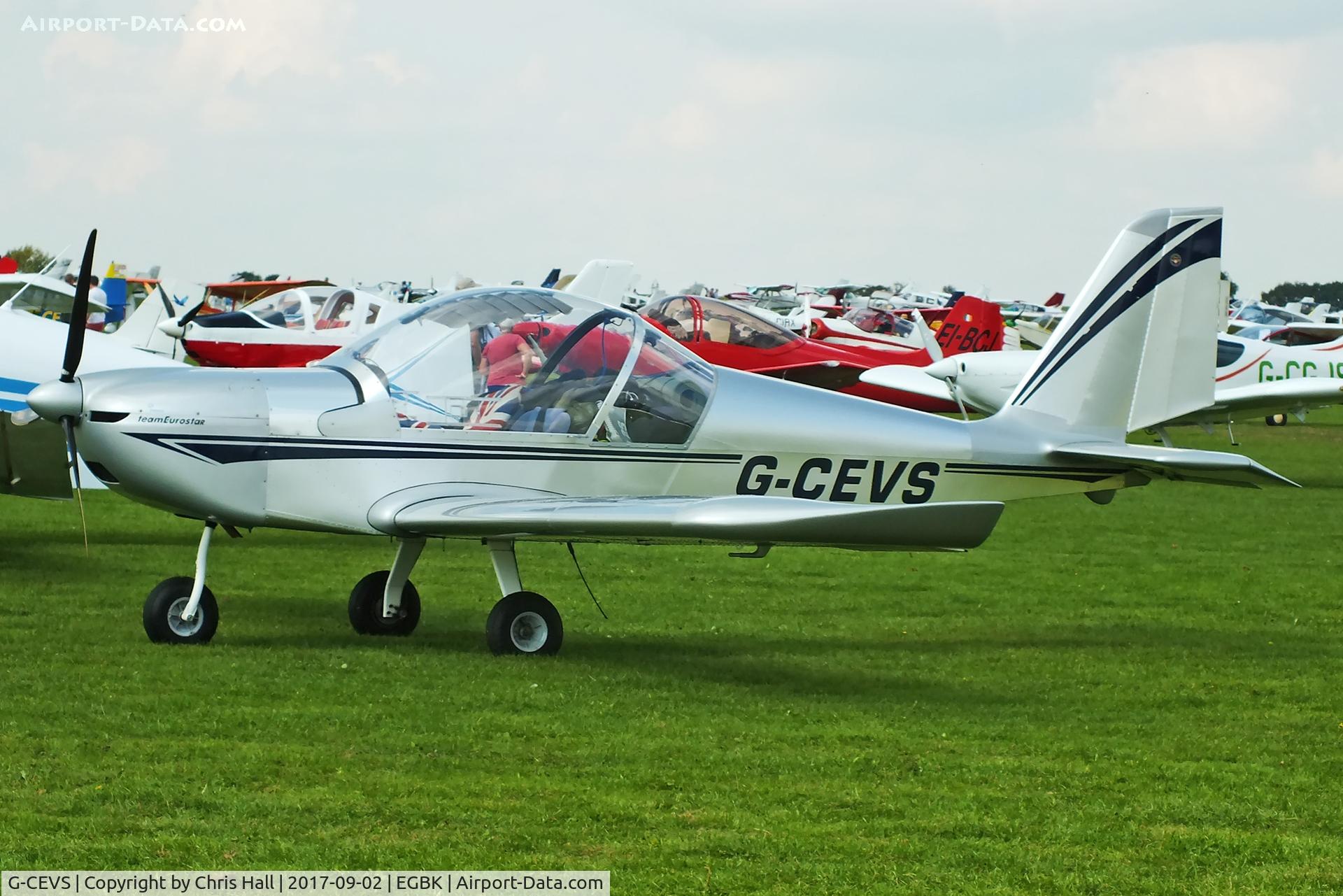 G-CEVS, 2007 Cosmik EV-97 TeamEurostar UK C/N 3102, LAA Rally 2017, Sywell