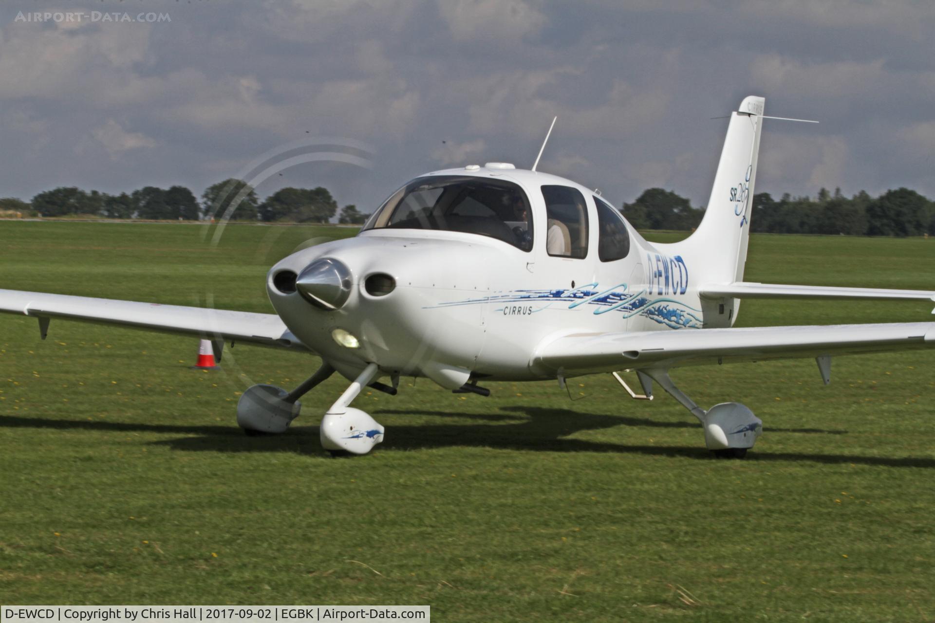 D-EWCD, 2008 Cirrus SR20 G2 C/N 1875, LAA Rally 2017, Sywell