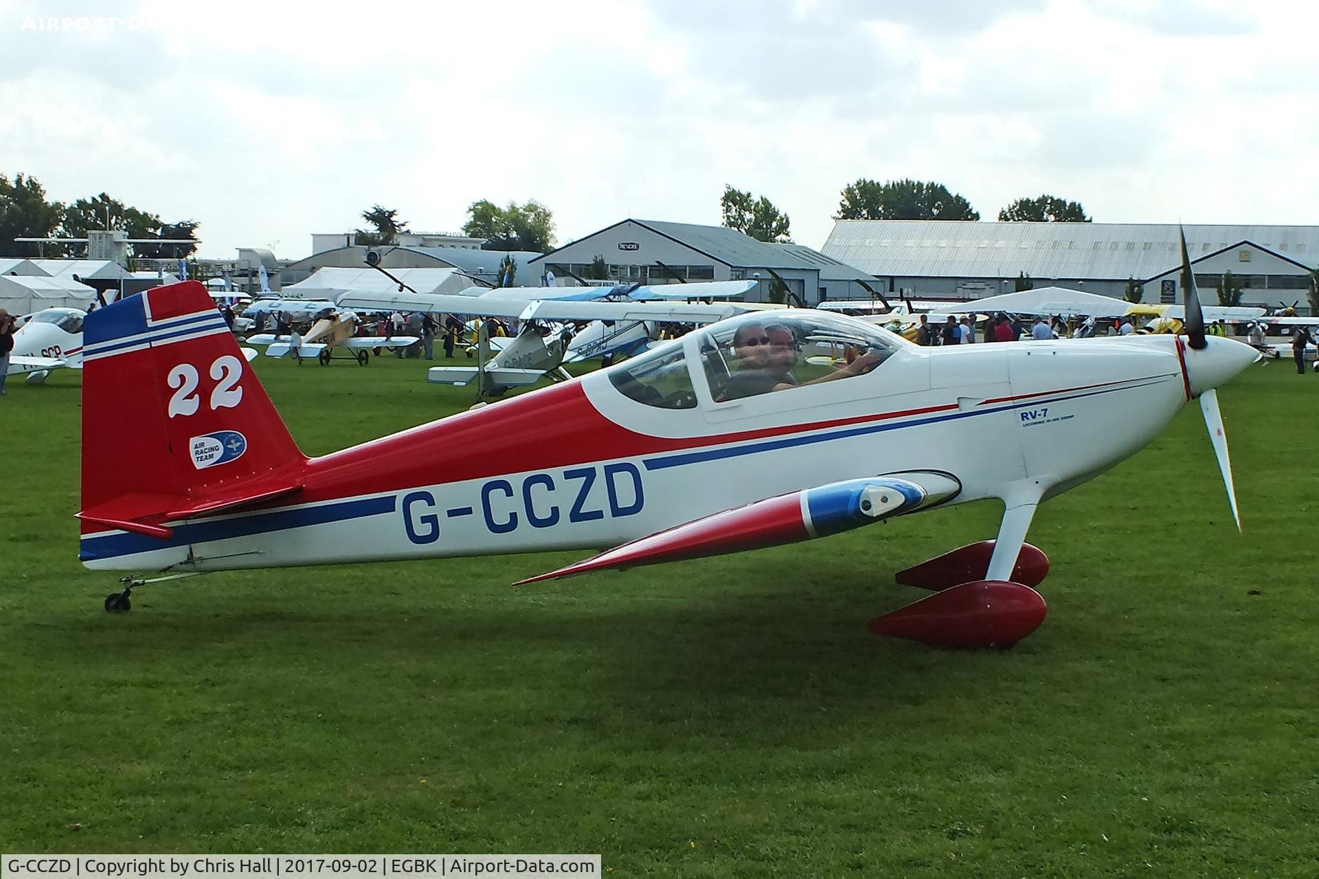 G-CCZD, 2004 Vans RV-7 C/N PFA 323-14087, LAA Rally 2017, Sywell